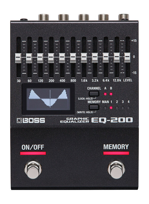 

Boss EQ-200 Graphic Equalizer, Black