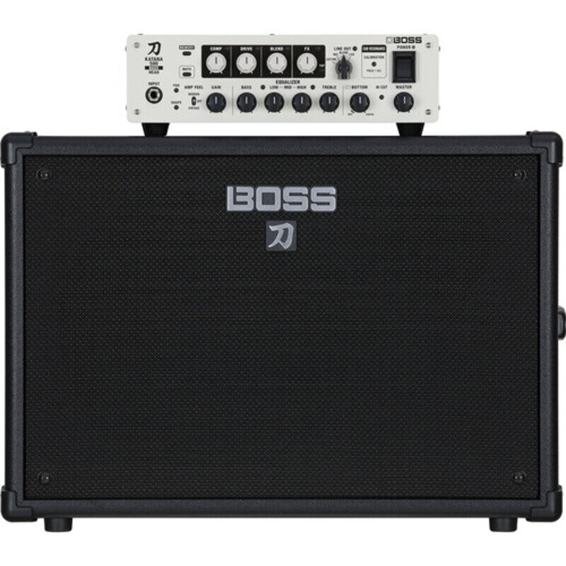 Boss Katana Bass Amplifier Cabinet, Black