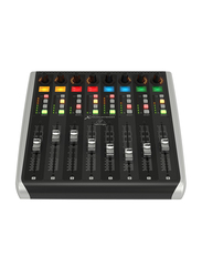 Behringer 8 Touch-Sensitive Motor Faders, LCD Scribble Strips, USB Hub and Ethernet/USB Interfaces, X-TOUCH EXTENDER, Multicolour