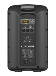 Behringer Wireless 1000W 2 Way 12-inch Powered Loudspeaker with Digital Mixer, Remote Control via iOS/Android Mobile App and Bluetooth Audio Streaming, B12X, Black