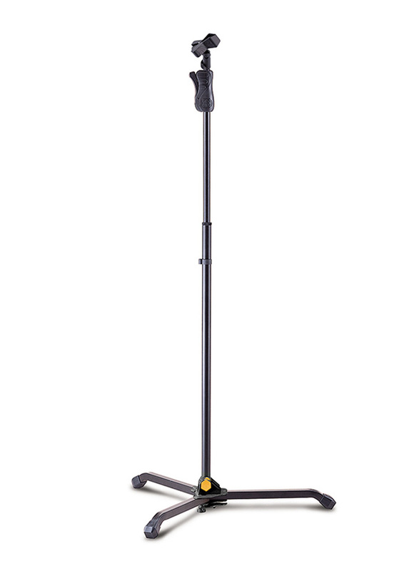 

Hercules MS401B Transformer Microphone Stand W/EZ Mic Clip, Black