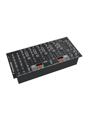 Behringer Professional 7-Channel Rack-Mount DJ Mixer with USB/Audio Interface, BPM Counter and VCA Control, VMX1000USB, Black
