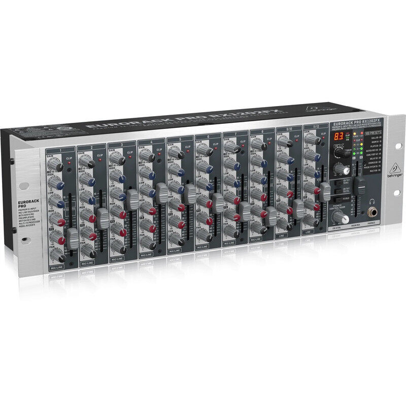 

Behringer 12-Input MicLine Rack Mixer With Mic Preamplifier and FX