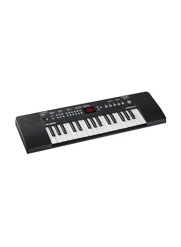 Alesis Harmony 32 Portable Keyboard with Built-In Speakers, 32 Keys, Multicolour