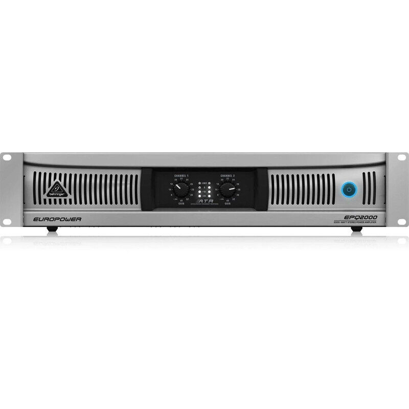 

Behringer Power Amplifier 2x1000W @ 4Ohm 2x600W @ 8Ohm With ART