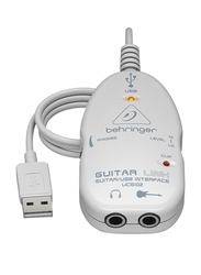 Behringer Guitar to USB interface, UCG102, Grey