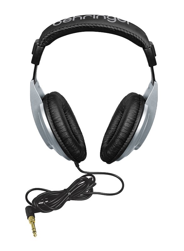 Behringer 3.5 mm Jack Over-Ear Multi-Purpose Headphones, HPM1000, Silver/Black