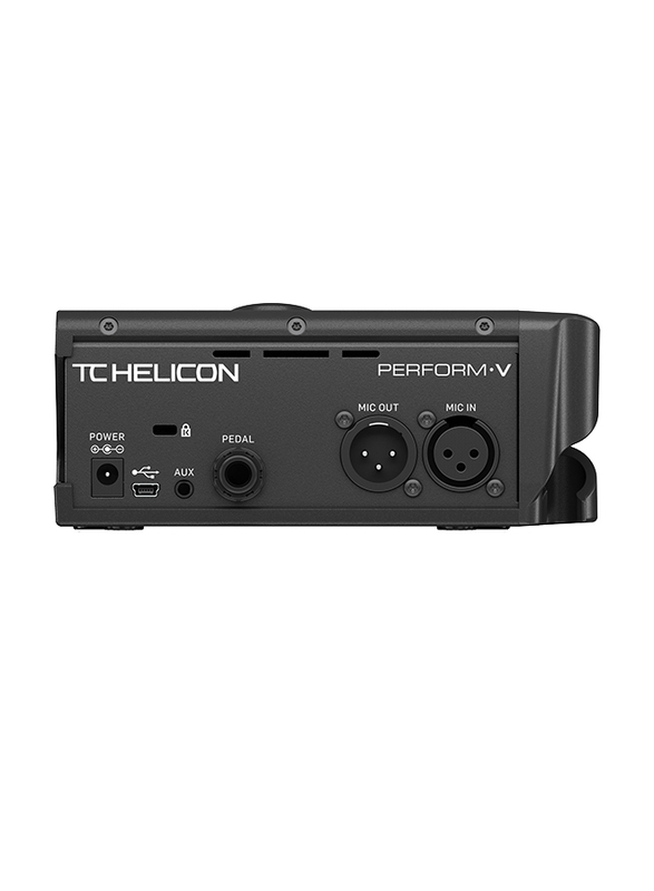 TC Helicon Ultimate Mic Stand Mount Vocal Processor, Black