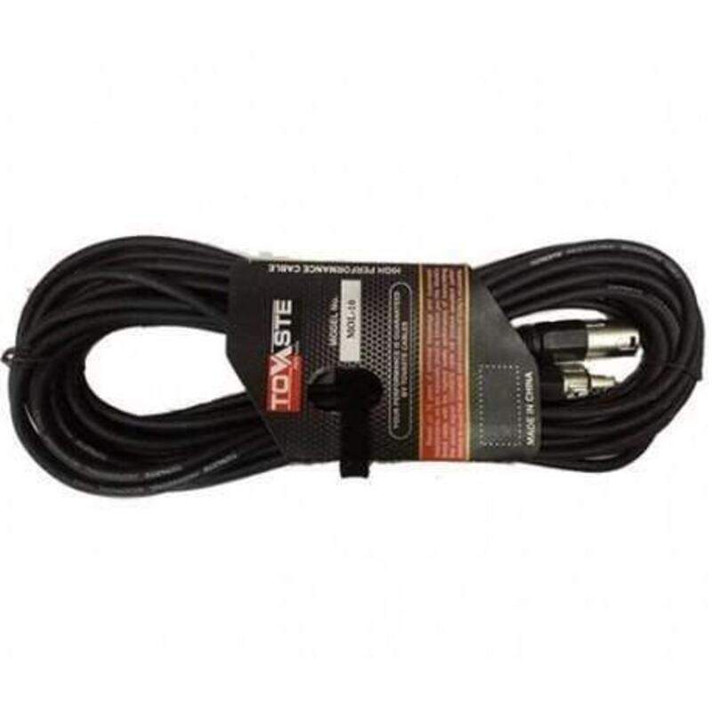 

TovasteCable 1 XLR Male 3 Pin to 1 XLR Female 3 Pin, 5 Mtr