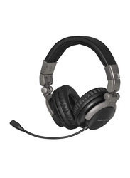 Behringer BB560M Wireless On-Ear Kids Headphones with Flexible Boom Microphone, Black