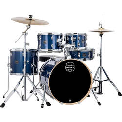 MAPEX Mapex Venus 5 pc Fusion Drum Set including Cymbal and Throne, Blue Sky Sparkle