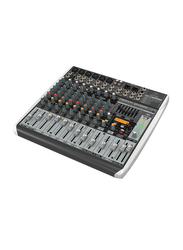 Behringer Premium 16-Input 2/2-Bus Mixer with XENYX Mic Preamps and Compressors, Klark Teknik Multi-FX Processor, Wireless Option and USB/Audio Interface, QX1222USB, White/Black