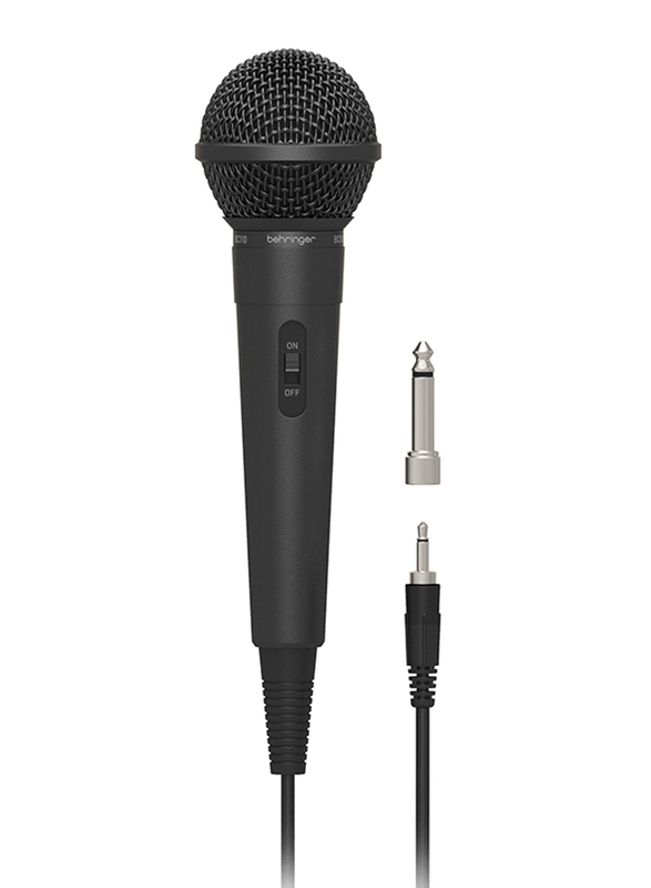 Behringer All-In-One Dynamic Vocal Microphone Set, BC110, Black