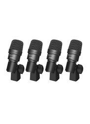 Behringer 7-Piece Professional Drum Microphone Set for Studio and Live Applications, BC1200, Black