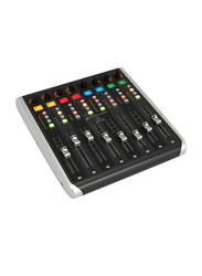 Behringer 8 Touch-Sensitive Motor Faders, LCD Scribble Strips, USB Hub and Ethernet/USB Interfaces, X-TOUCH EXTENDER, Multicolour