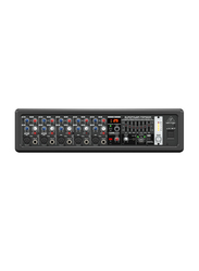 Behringer 5 Channel Powered Mixer with Klark Teknik Multi-FX Processor, FBQ Feedback Detection System and Wireless Option, PMP550M, Multicolour