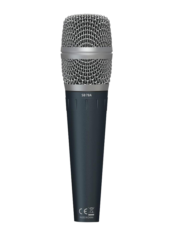 Behringer SB 78A Condenser Cardioid Microphone, Black/Silver
