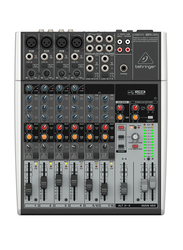 Behringer Premium 12-Input 2/2-Bus Mixer with XENYX Mic Preamps and Compressors, British EQs and USB/Audio Interface, XENYX 1204USB, Black