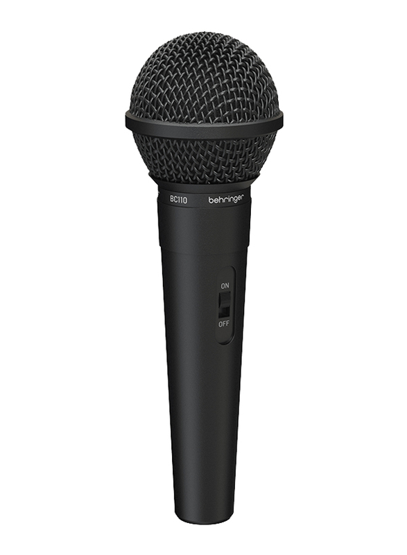 Behringer All-In-One Dynamic Vocal Microphone Set, BC110, Black