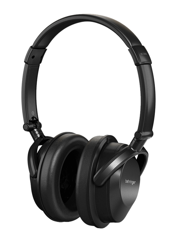 Behringer 3.5 mm Jack Over-Ear Studio Headphones, HC2000, Black