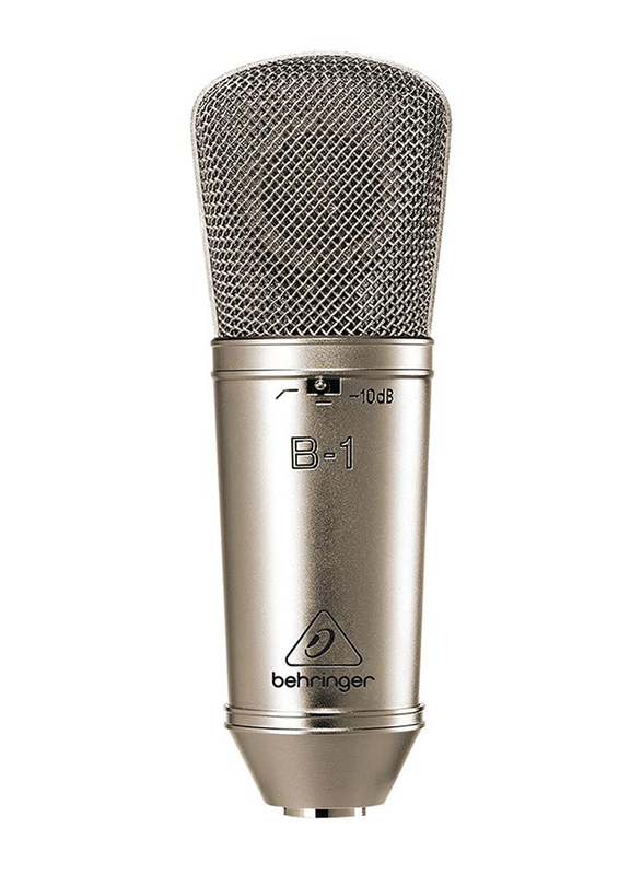 Behringer B-1 Condenser Studio Large Diaphragm Microphone, Gold