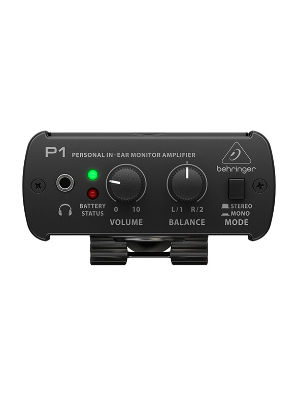 

Behringer Powerplay Personal In-Ear Monitor Amplifier, P1, Black