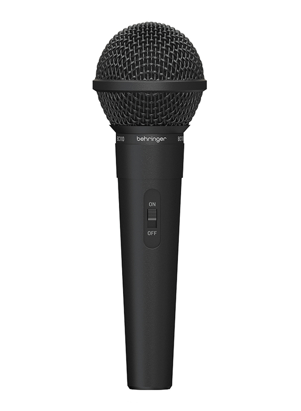 Behringer All-In-One Dynamic Vocal Microphone Set, BC110, Black