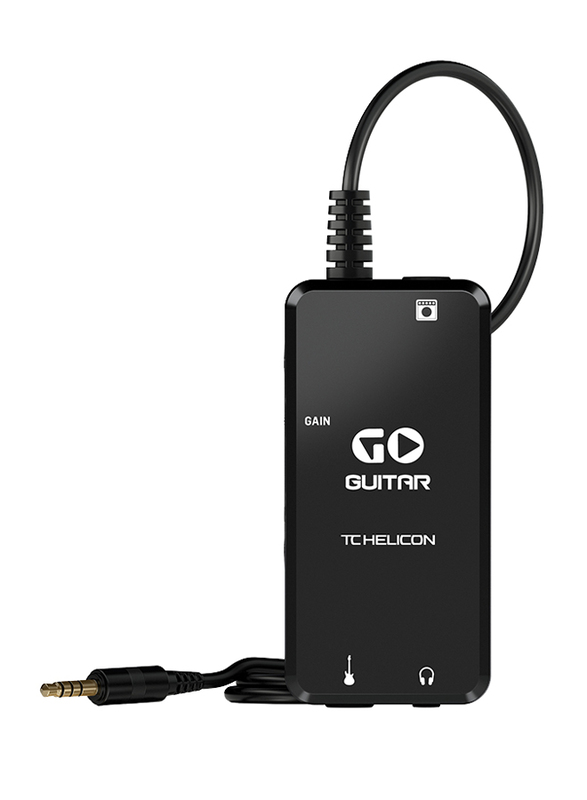 TC Helicon Go Guitar Audio Interface, Black