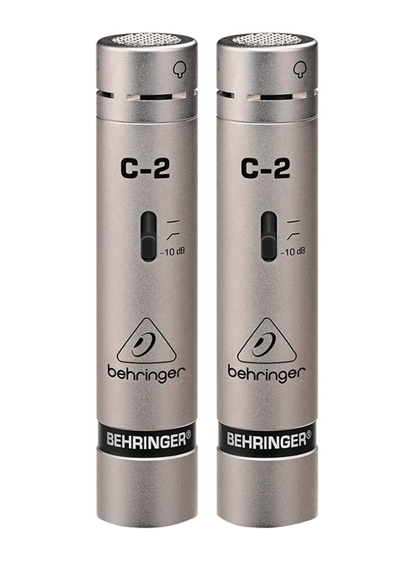Behringer C2 Condenser Pencil Style Microphone, Silver