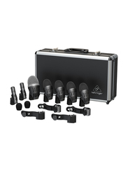 Behringer 7-Piece Premium Drum Microphone Set for Studio and Live Applications, BC1500, Black