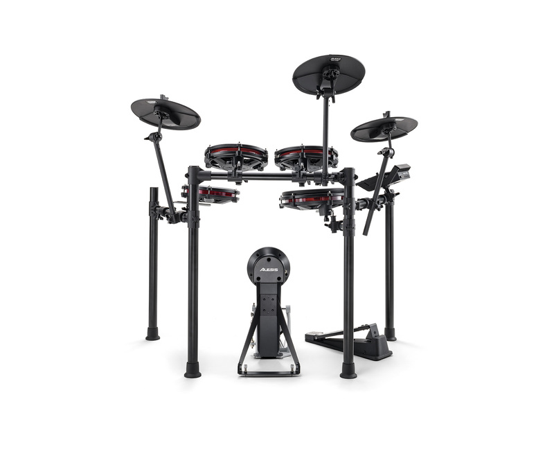 Alesis Nitro Max 8-Piece Electronic Drum Kit With Mesh Heads & Bluetooth