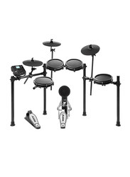 Alesis Nitro Mesh Kit with 8-Piece Electronic Drum Kit & Mesh Heads, Black