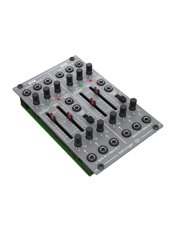 Behringer Analog Dual VCF Module Synthesizer for Eurorack, Grey