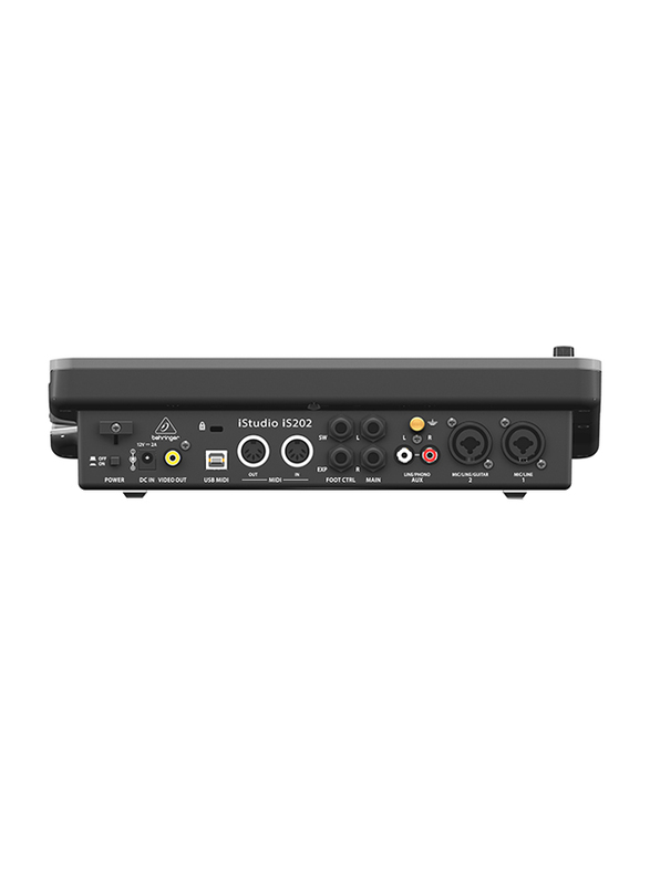 Behringer IS202 Professional Docking Station for iPad with Audio, Video & MIDI Connectivity, Black
