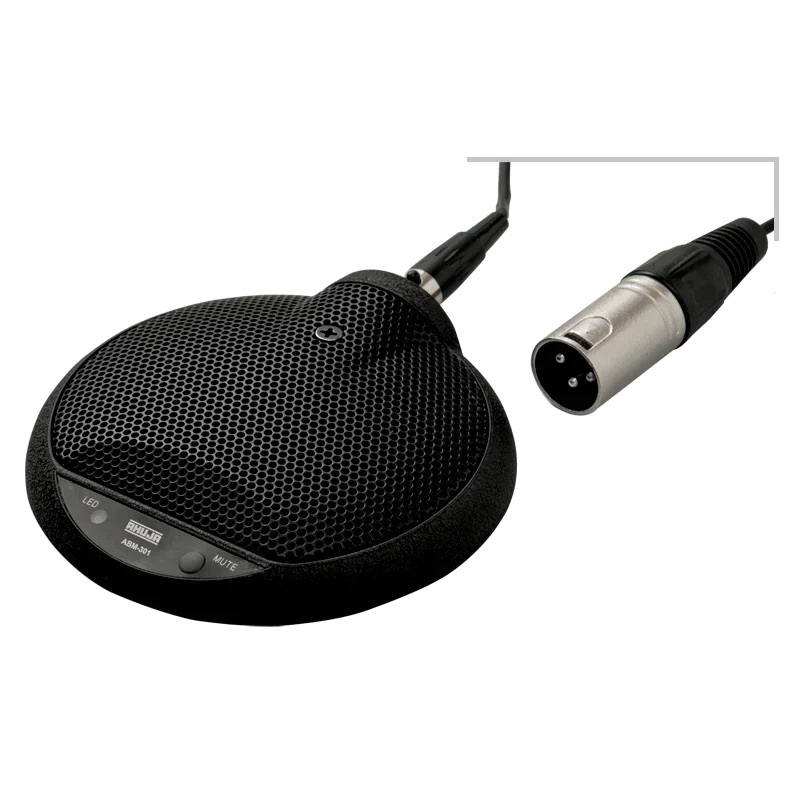 Ahuja Microphone boundary omnidirectional with 5.8M Cable