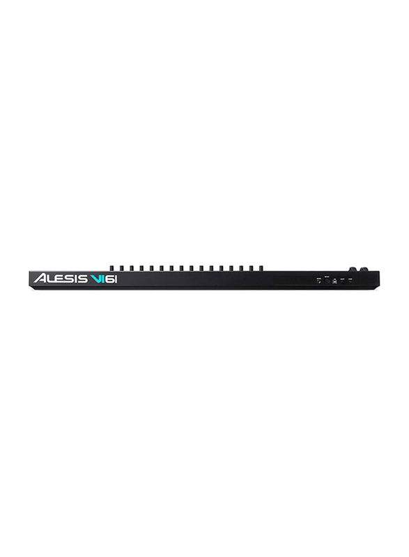 Alesis VI61 Advanced USB-MIDI Keyboard Controller, 61 Keys, Black