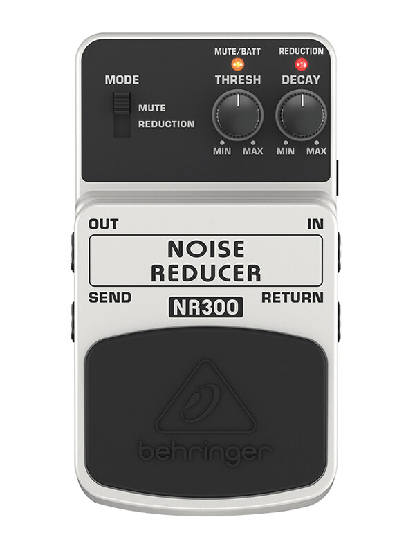 

Behringer NR300 Ultimate Noise Reduction Effects Guitar Pedal, Multicolour
