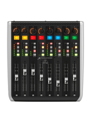 Behringer 8 Touch-Sensitive Motor Faders, LCD Scribble Strips, USB Hub and Ethernet/USB Interfaces, X-TOUCH EXTENDER, Multicolour