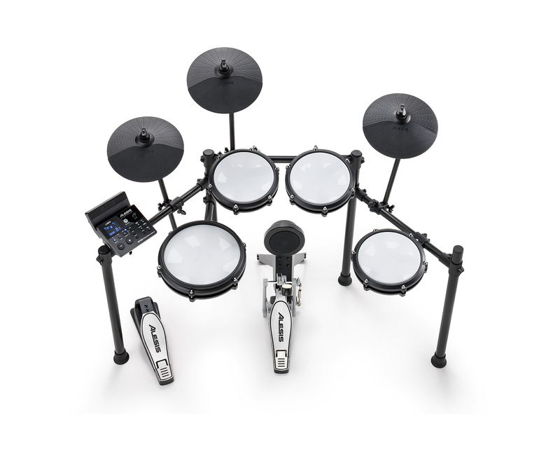 Alesis Nitro Max 8-Piece Electronic Drum Kit With Mesh Heads & Bluetooth