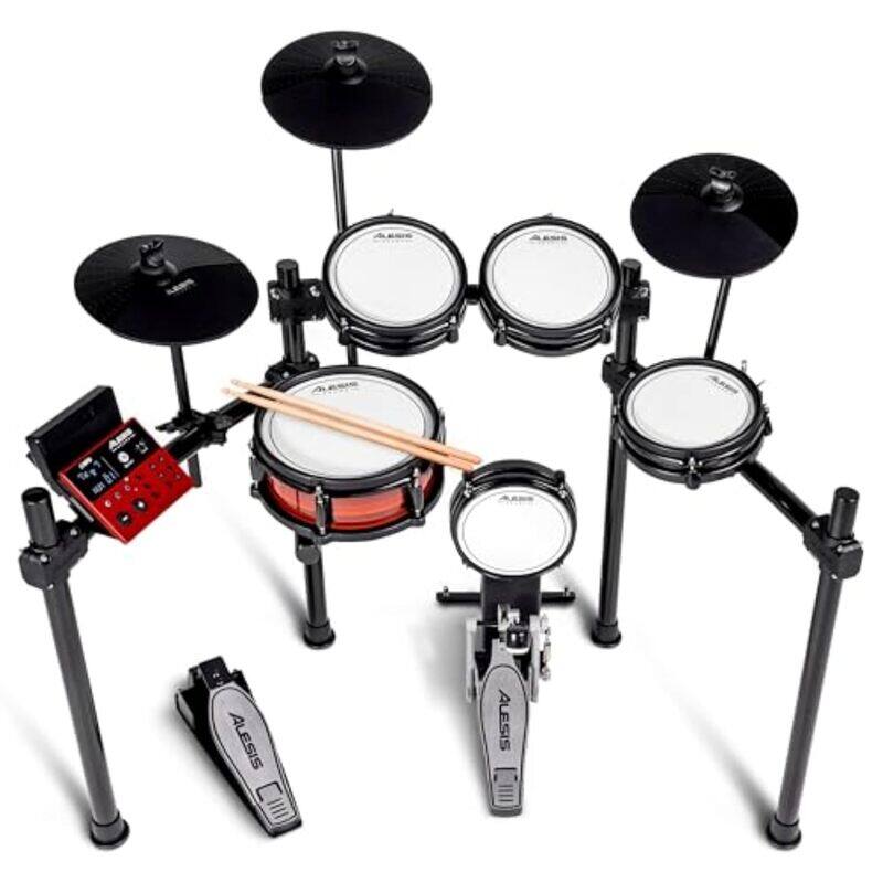 

Alesis Nitro Pro 8-Piece Electronic Drum Kit With Bluetooth