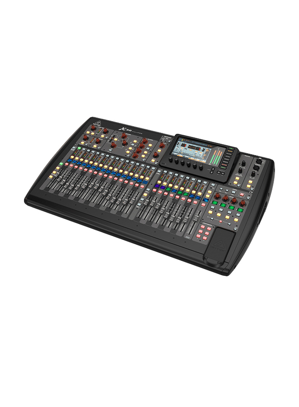 Behringer 40-Input, 25-Bus Digital Mixing Console with 32 Programmable Midas Preamps, 25 Motorized Faders, Channel LCD's, 32-Channel Audio Interface & iPad/iPhone, X32, Multicolour