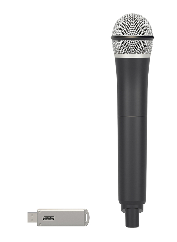 Behringer High-Performance 2.4 GHz Digital Wireless System with Handheld Microphone and Dual-Mode USB Receiver, ULM300USB, Black