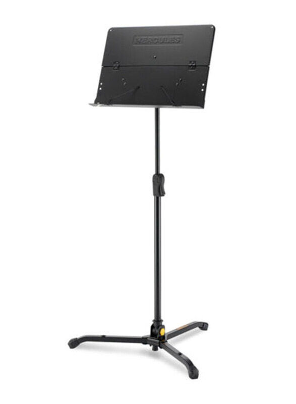 

Hercules BS301B Foldable Desk Orchestra Stand W/Swivel Legs, Black