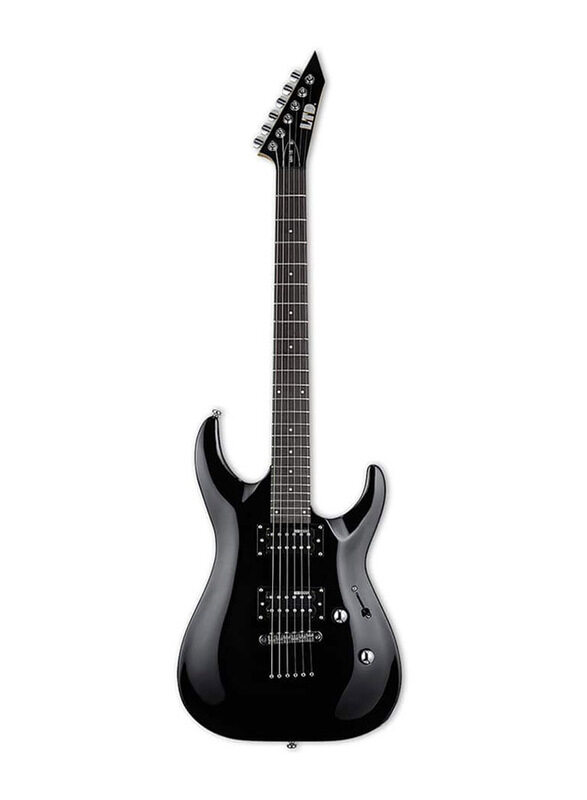 

ESP LTD MH-10 Electric Guitar with ESP Gig Bag, Black Finish
