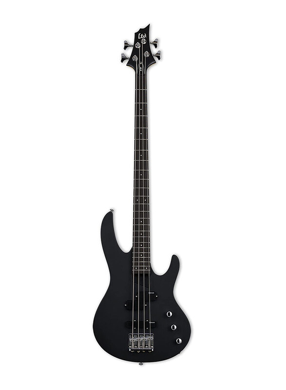 

ESP LB10KITBLKS LTD B-10 Bass Guitar, Black Satin Finish, ESP Gig Bag Included