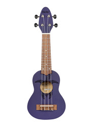 Ortega K1 Keiki Soprano Ukulele, Walnut Fingerboard, Satin Finish Purple