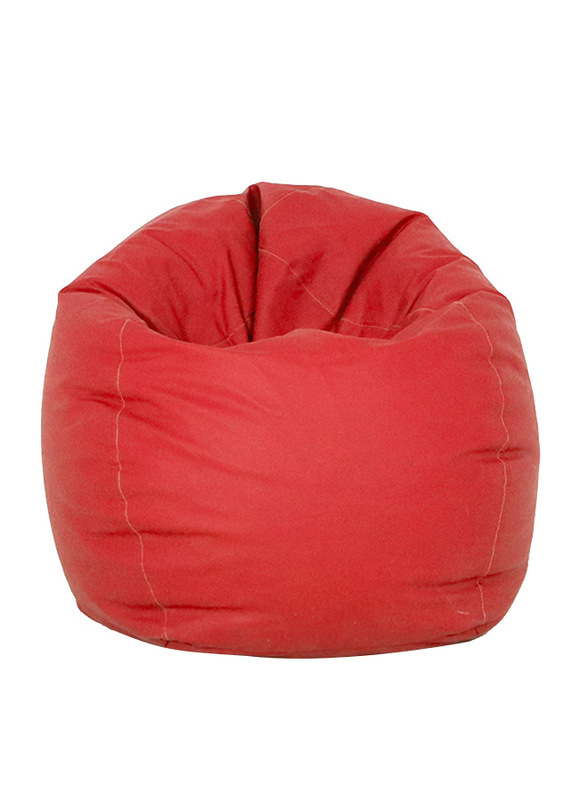 Koplenz Mixed Room Furniture Bean Bag, Red