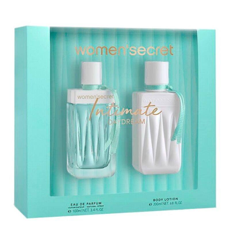 

Women Secret 2-Piece Intimate Daydream Gift Set for Women, 100ml EDP Perfume, 200ml Body Lotion