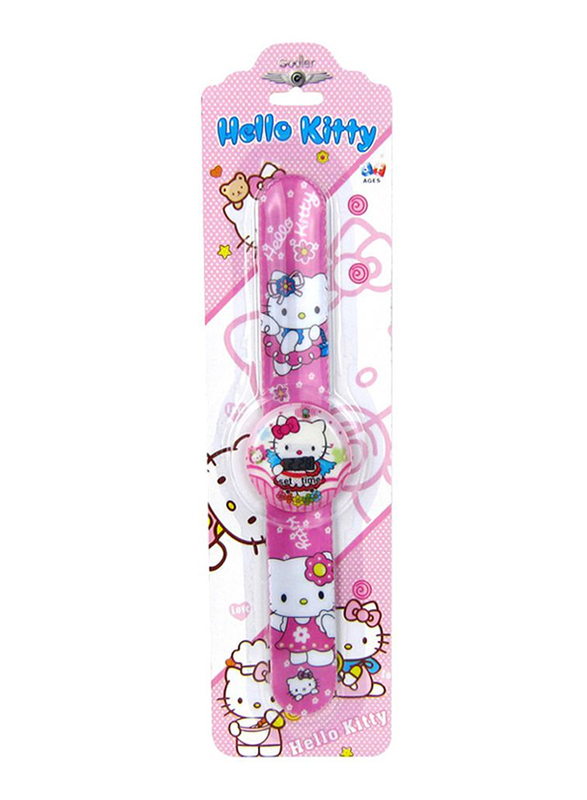 Godier Hello Kitty Digital Watch for Girls, Pink