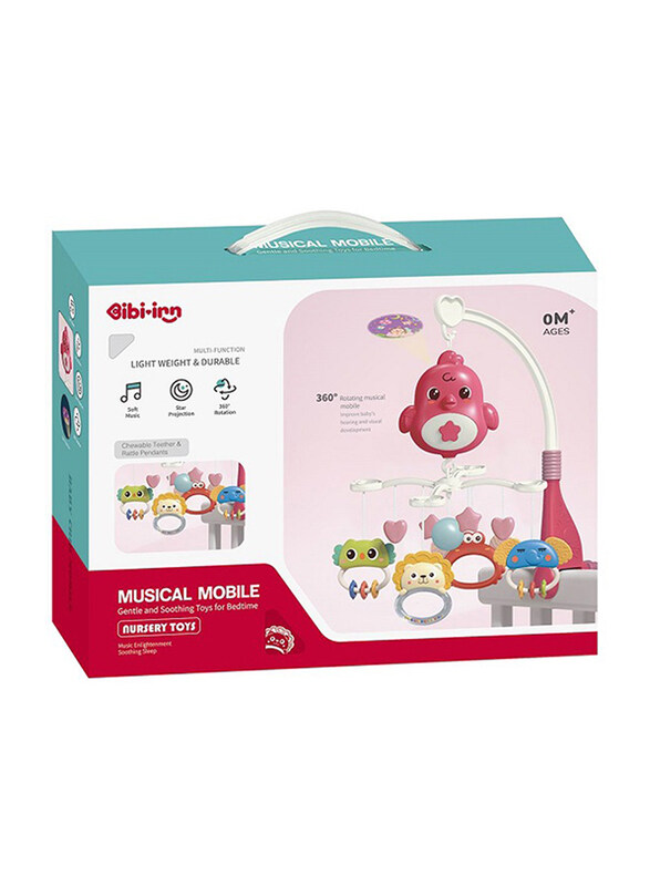 

IBI-IRN 1-Piece Green Colour Musical Mobile Bed Bell Gentlr and Soothing Toy
